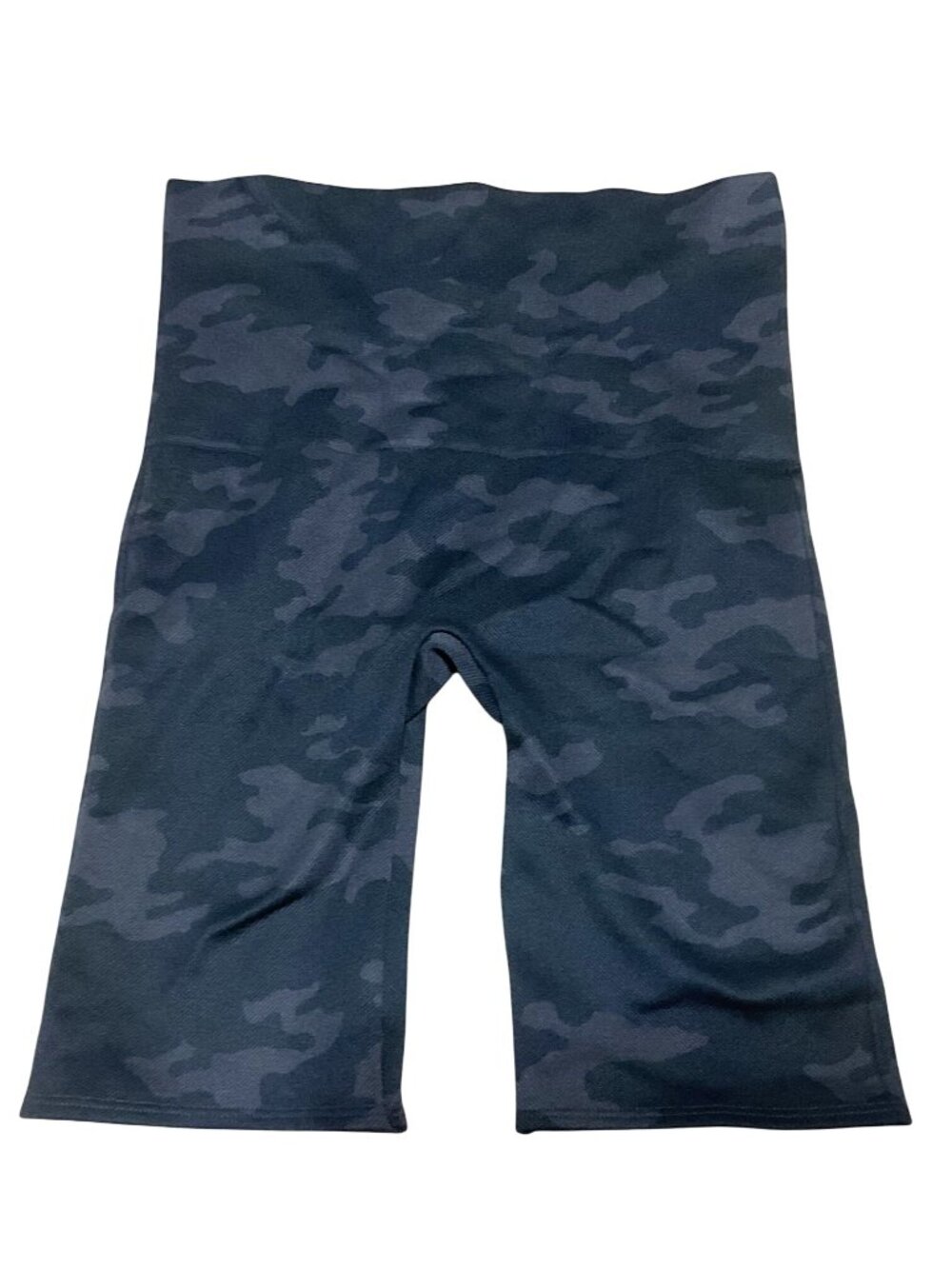 Spanx Compression Shorts XS Black Gray Camo Yoga Workout Women